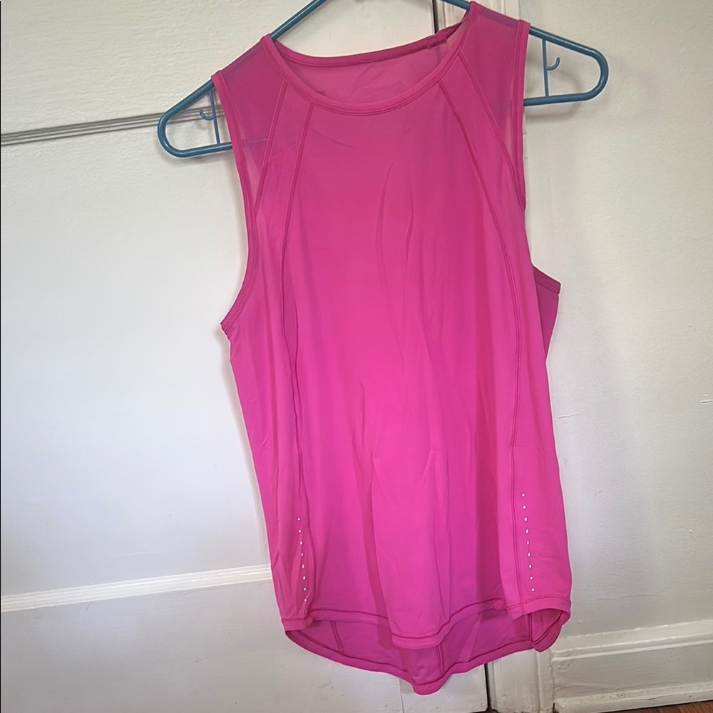 Lululemon Sculpt Tank Top Sonic Pink